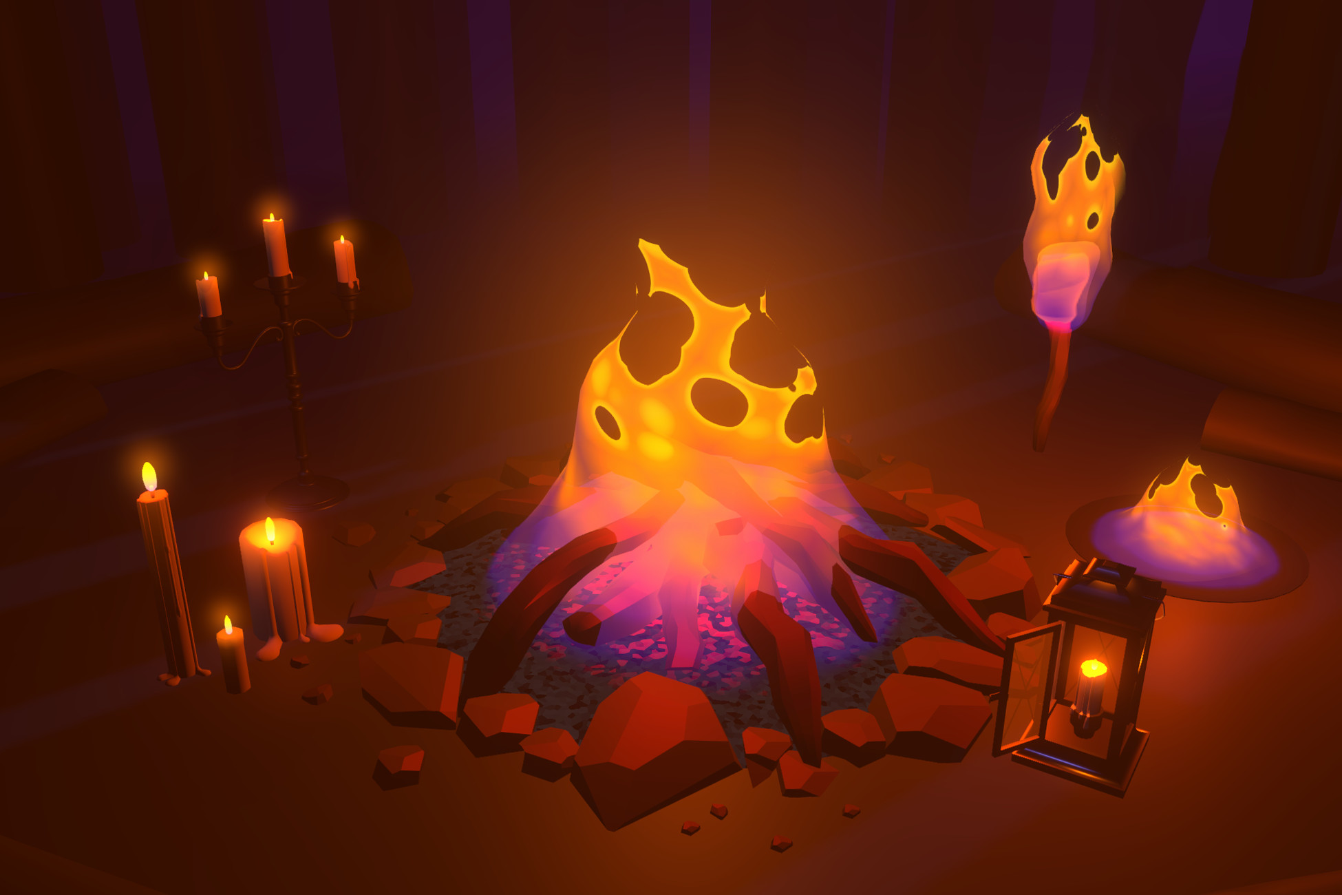 Velvara Flames | VFX Shaders | Unity Asset Store