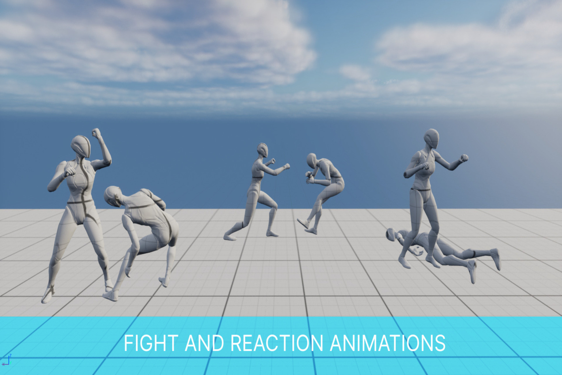 Fight And Reaction Animations | 3D Animations | Unity Asset Store