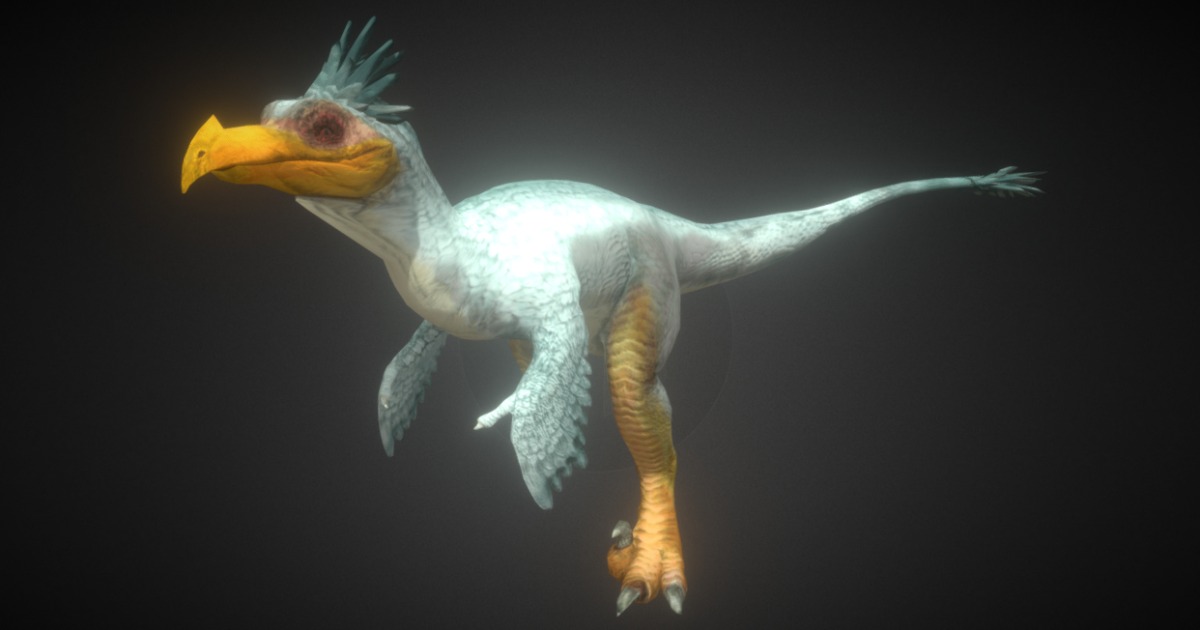 Ice Raptor Drawing Raptor Ice | 3D Creatures | Unity Asset Store