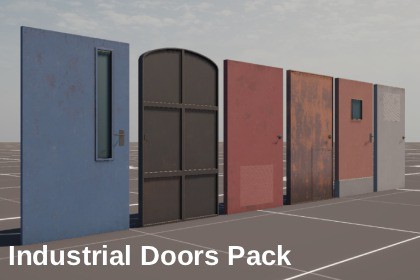 Industrial Doors Asset Pack