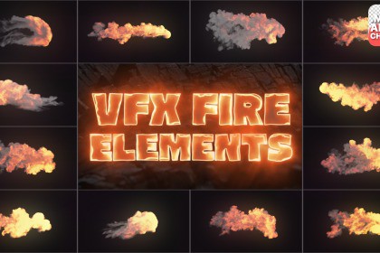 VFX Fire Elements 06(04.06.23)