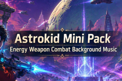 Astrokid Mini Pack - Energy Weapon Combat Background Music