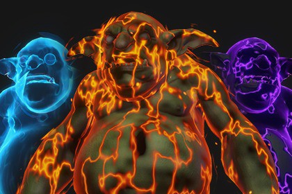 Stylized Status VFX