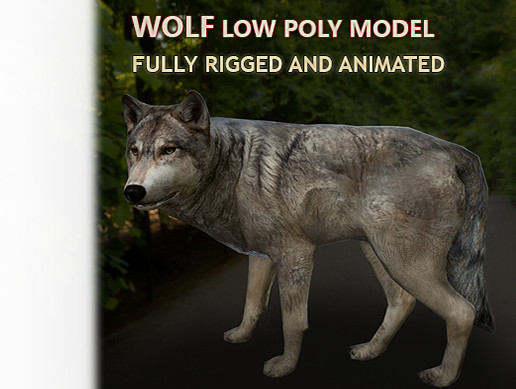 Wolf Rigged, Animated and Textured | Characters | Unity Asset Store
