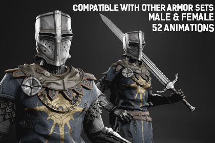 Fallen Knight - Male and Female