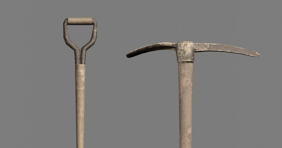 Pickaxe and Shovel Pack | 3D Tools | Unity Asset Store