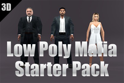Low Poly Mafia Starter Pack