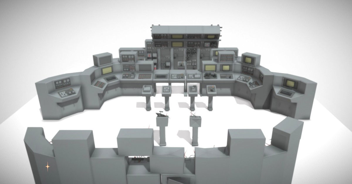 Low Switchboard Pack | 3D Electronics | Unity Asset Store
