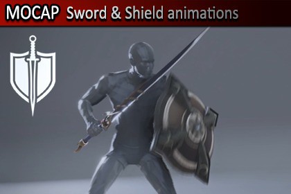 Mocap - Sword & Shield Animations