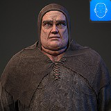 Fat medieval peasant