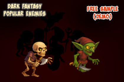 Dark fantasy - popular enemies - Free Sample