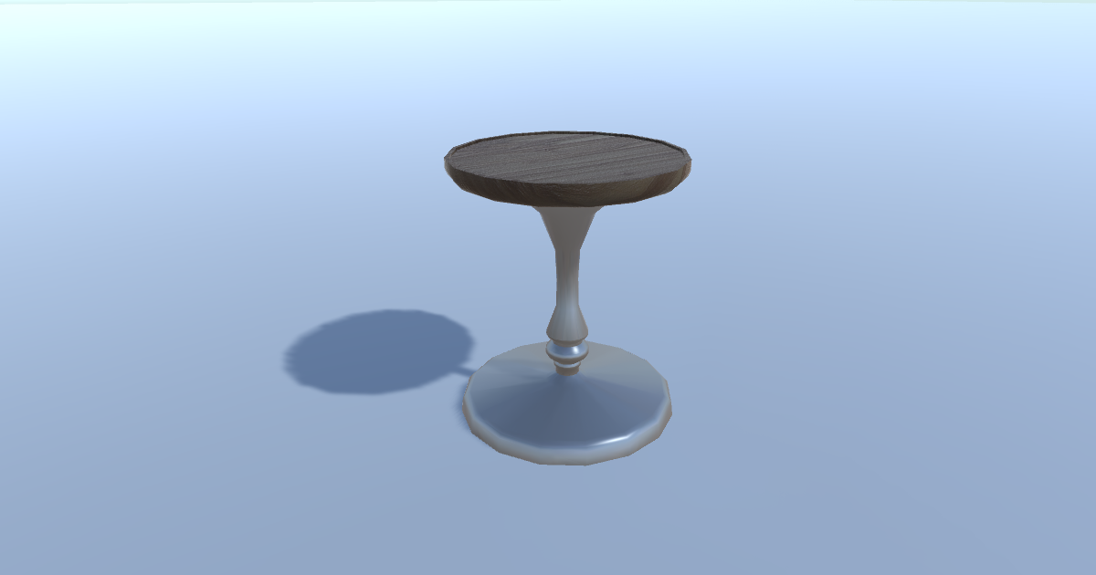 LowPoly Table A04 | 3D Furniture | Unity Asset Store