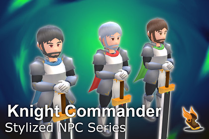 Stylized NPC - Knight Commander