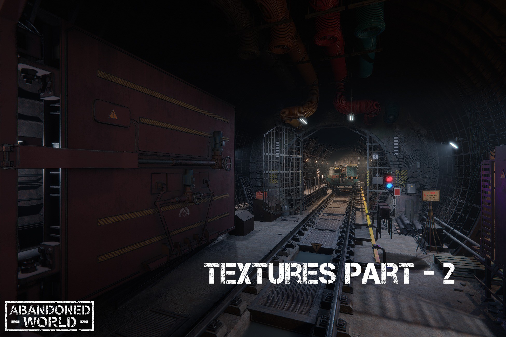 Modular Underground Tunnels - 4K Textures 2 | 2D Textures & Materials ...