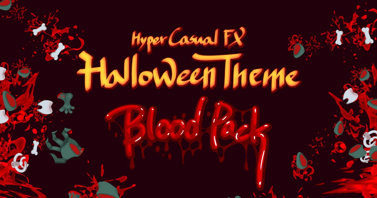 Hyper Casual FX - Halloween Theme - Blood Pack | VFX Particles | Unity ...
