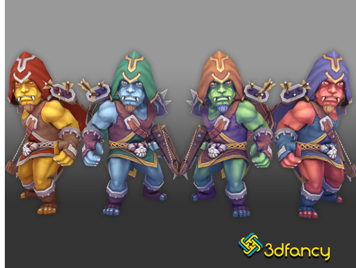 Orc Ranger | Characters | Unity Asset Store