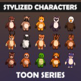 Mascot Humanoid Animal Characters Vol.3 – 15 Unique Characters