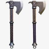 2 Battle Axe Collection URP HDRP Textures