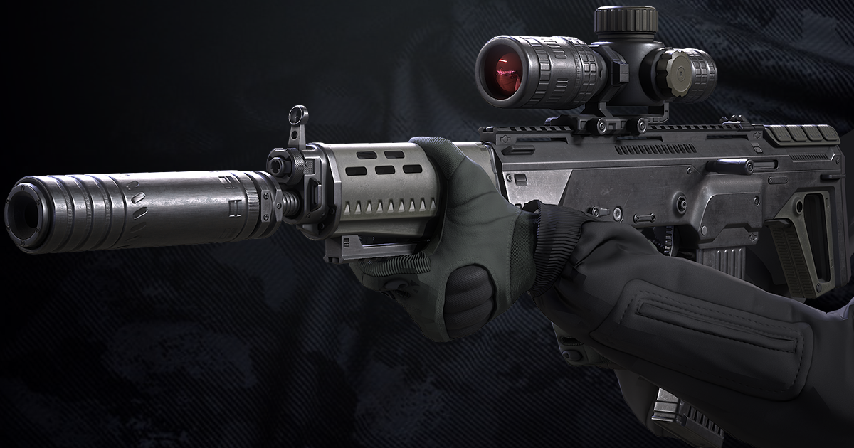 AL X Assault Rifle With Hands | 3D Weapons | Unity Asset Store