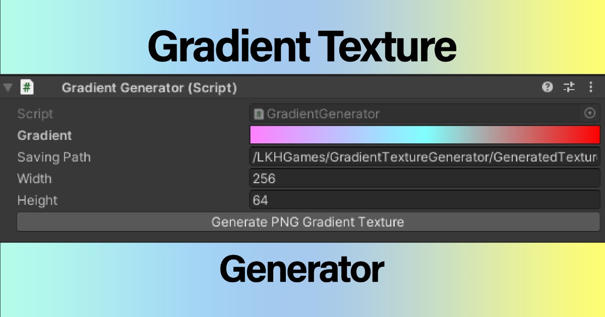 Gradient Texture Generator | Utilities Tools | Unity Asset Store
