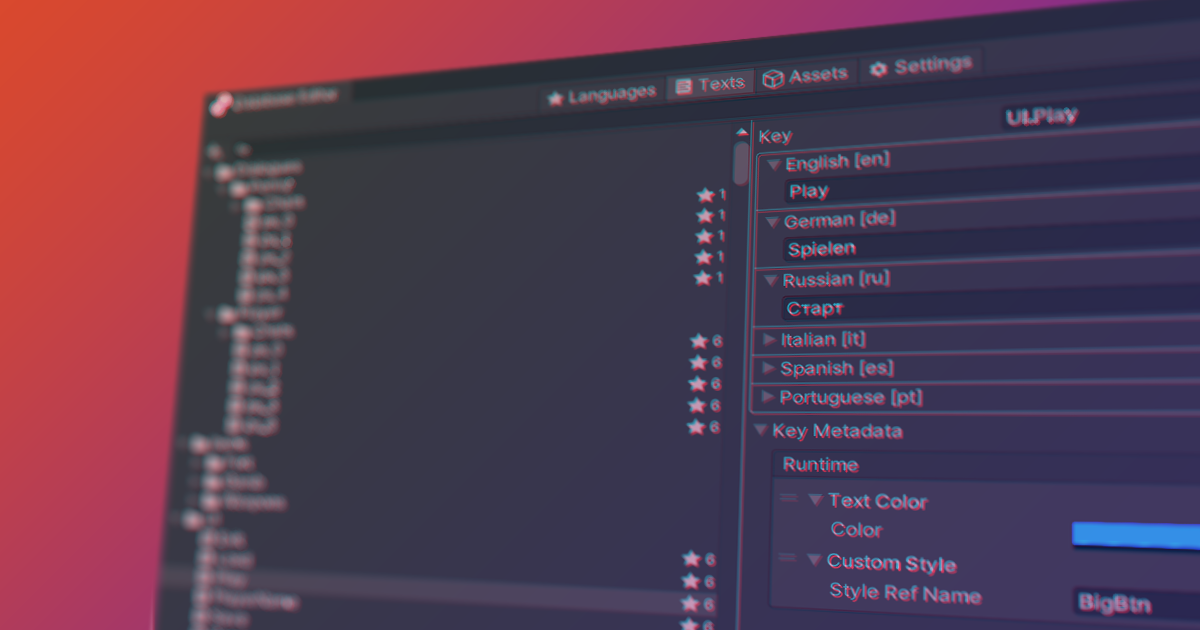 KNOT Localization | Localization | Unity Asset Store