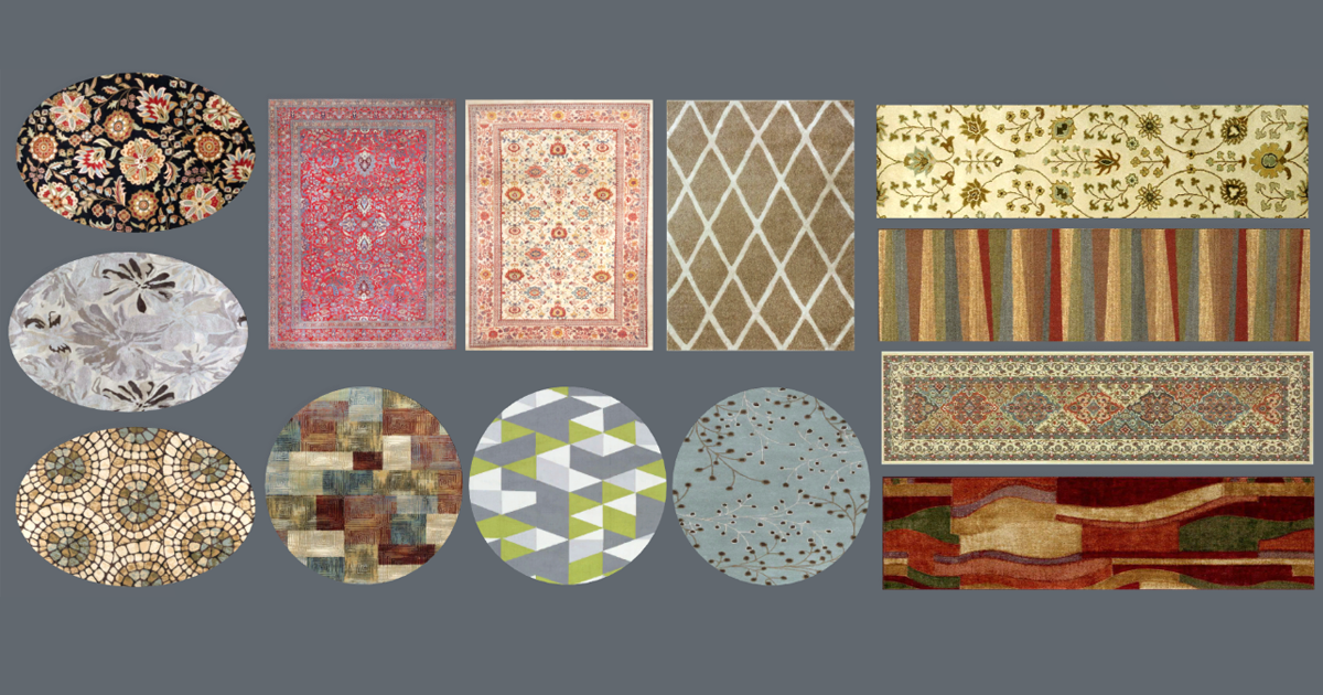 Mega Rug Pack | 3D Interior | Unity Asset Store