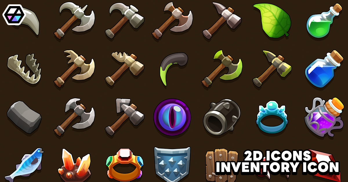 2D Icons - Inventory Icon | 2D Icons | Unity Asset Store