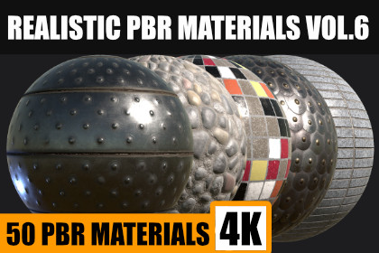 Realistic PBR Materials Vol.06
