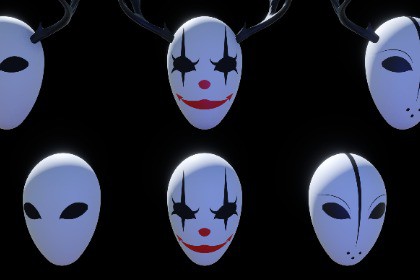 Mystic Deer Masks Pack