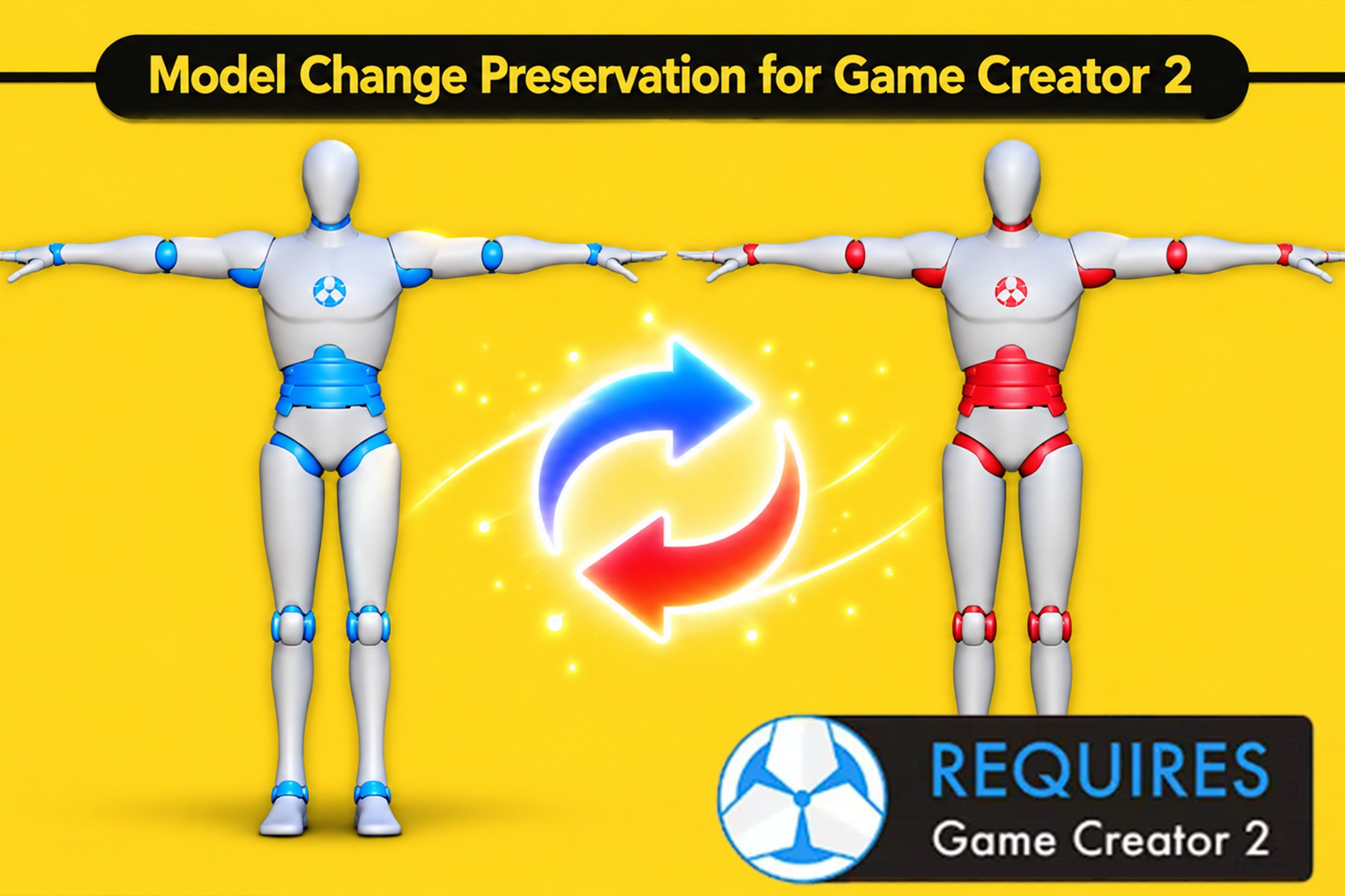 Model Change Preservation for Game Creator 2