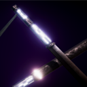 Several Swords With Scabbards