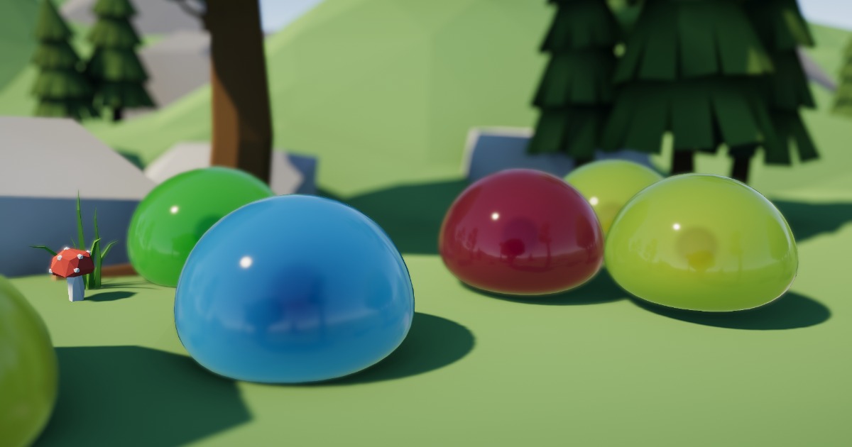 Cartoon Jelly Slime | 3D クリーチャー | Unity Asset Store