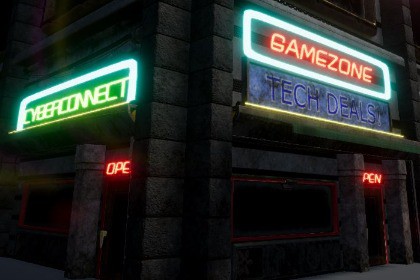 Cyberpunk City Modular Kit