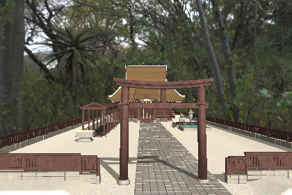Japanese Shrine Architecture Kit
