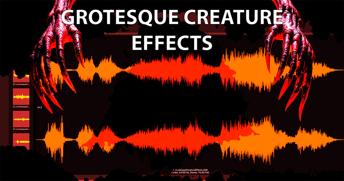 Grotesque Showfx Grotesque Creature Effects | Creatures Sound FX | Unity Asset Store