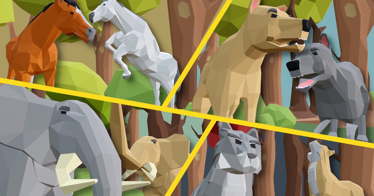 Anials Unity LOW POLY ANIMALS MEGAPACK BUNDLE - Animated | Characters | Unity Asset ...