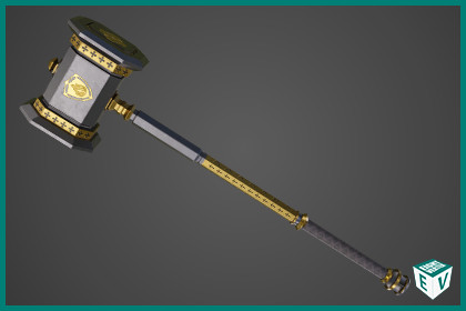Battle Hammer 06 URP HDRP Textures