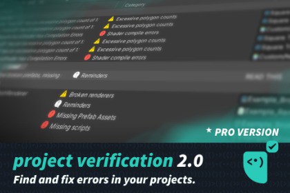Project Verification 2.0 (PRO): find and fix errors in your project