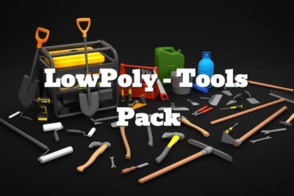 LowPoly - Tools Pack