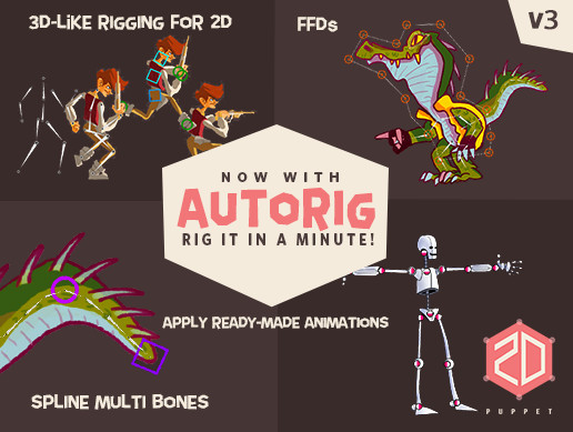 Puppet2D | Animation Tools | Unity Asset Store