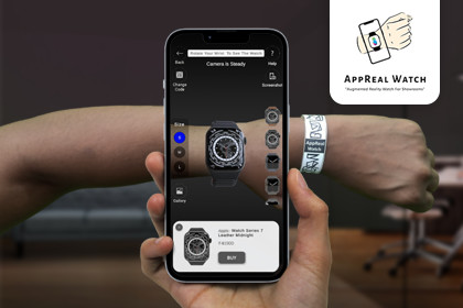 Augmented Reality Watch, Virtual Try-On