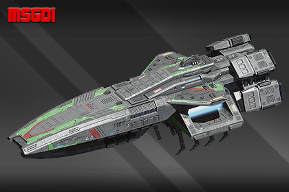Spaceship Dimitrius Carrier