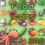2D Icons - Food
