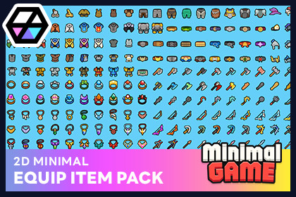 2D Minimal - Equip Item Pack