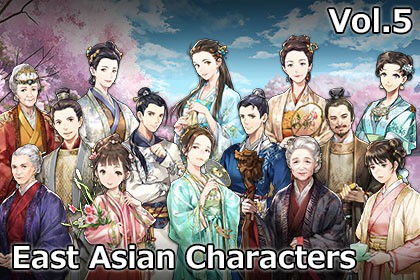 East Asian Characters Vol.5