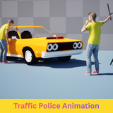Traffic Police Animation