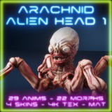 Arachnid-Alien Head 1