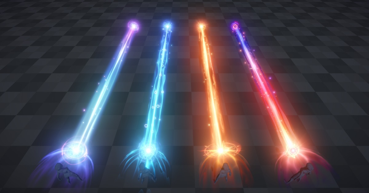 VFX Beam Effect Part1 | VFX Particles | Unity Asset Store