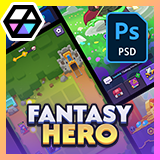 GUI Pro - Fantasy Hero(+PSD)
