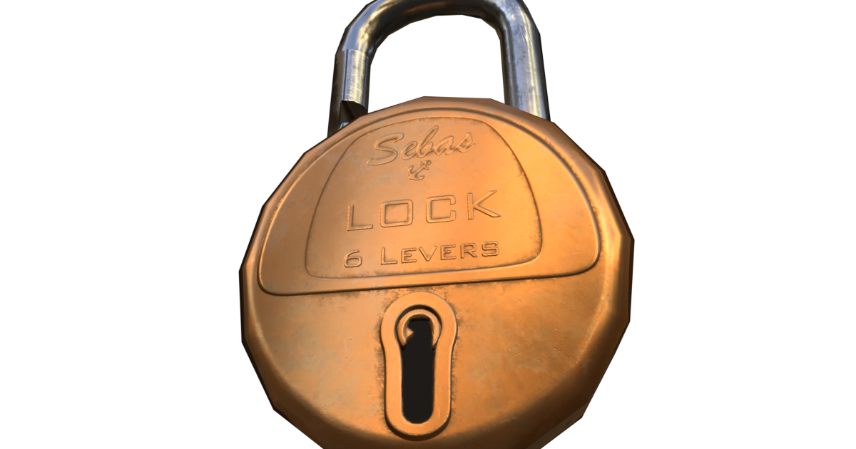 Realistic Lock | 3D Tools | Unity Asset Store